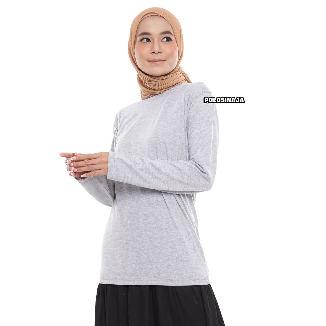 KAOS LENGAN PANJANG - ABU MISTY MUDA