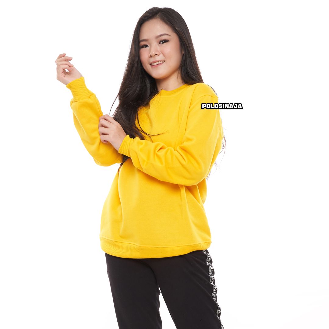 BASIC SWEATER - YELLOW