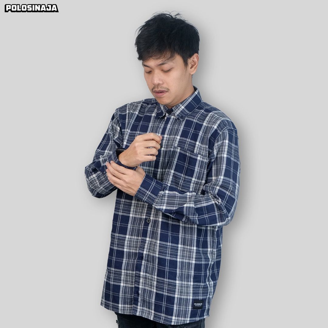 Kemeja Flanel Lengan Panjang