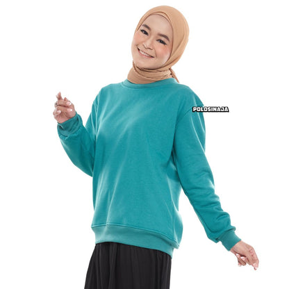 BASIC SWEATER - TEAL