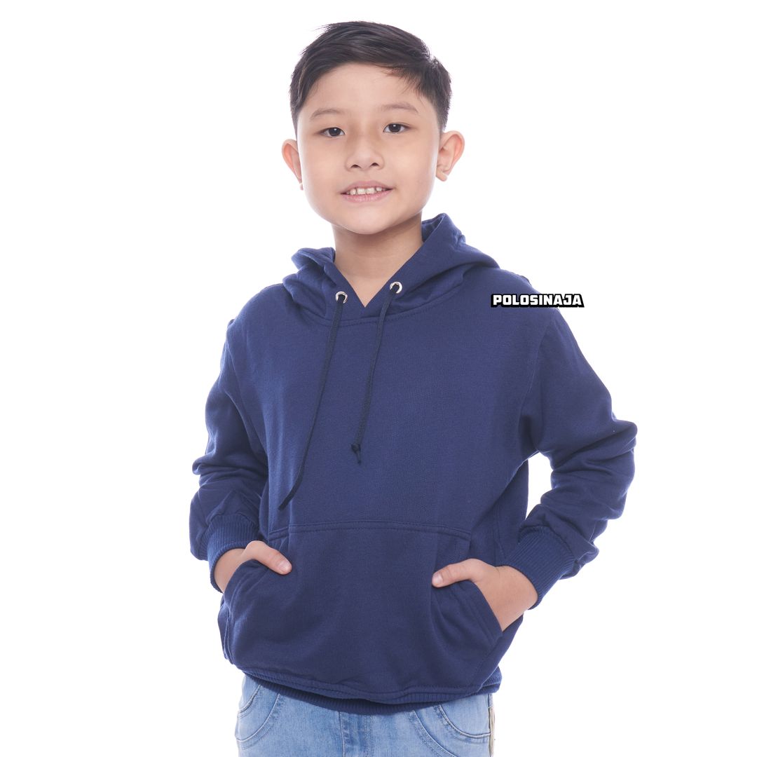 HOODIE JUMPER ANAK - NAVY