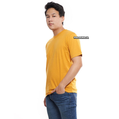 KAOS POLOS - YELLOW