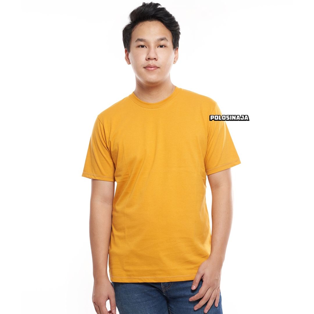 KAOS POLOS - YELLOW