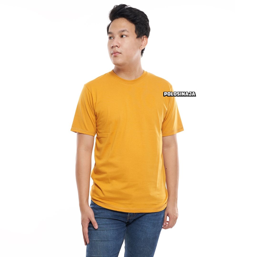 KAOS POLOS - YELLOW