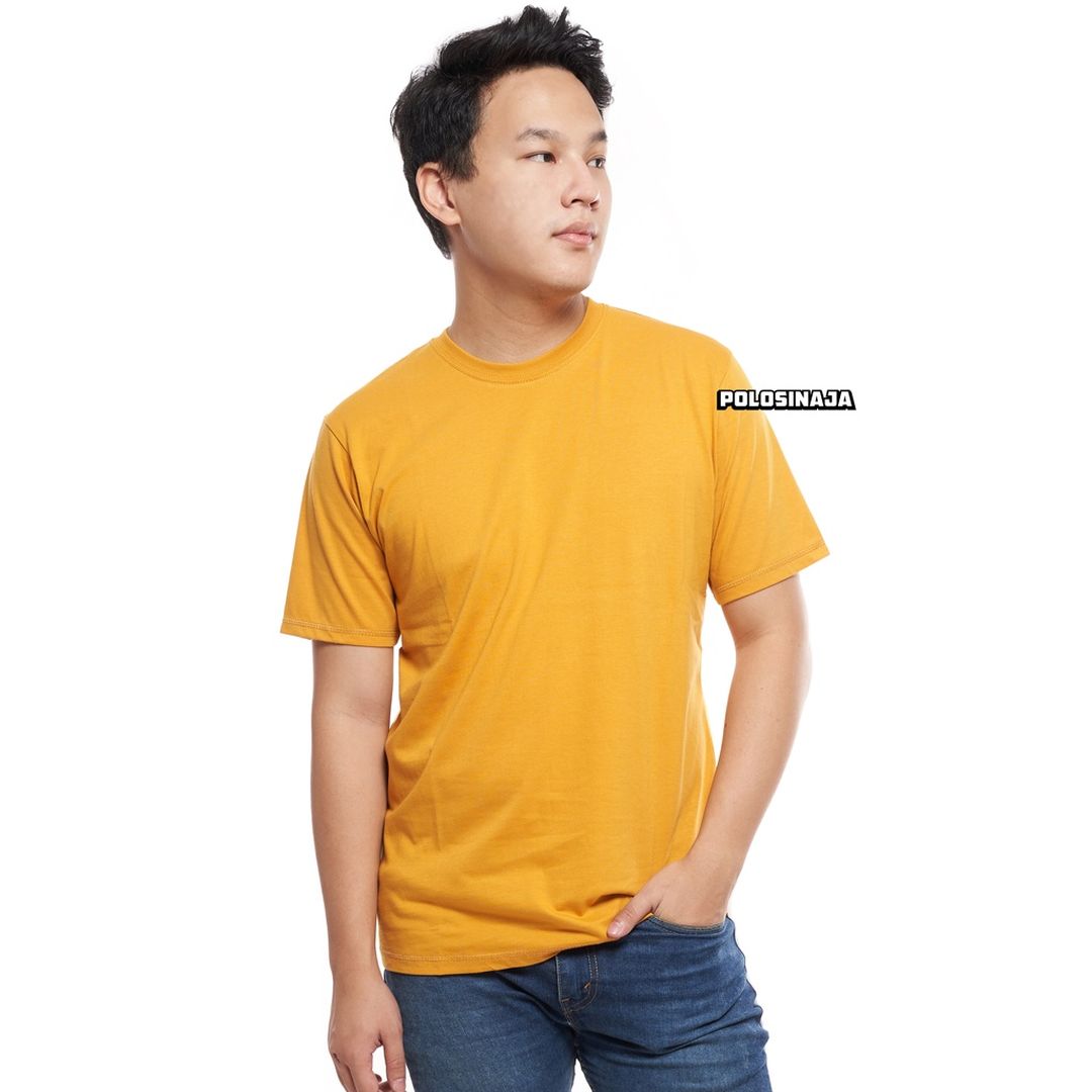 KAOS POLOS - YELLOW