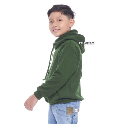 HOODIE JUMPER ANAK - HIJAU ARMY