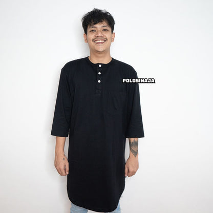 KAOS KOKO KURTA - BLACK