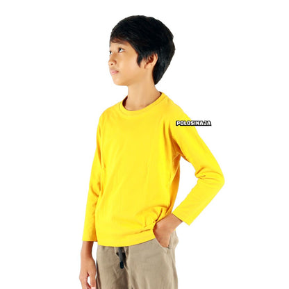 KAOS ANAK LENGAN PANJANG - YELLOW