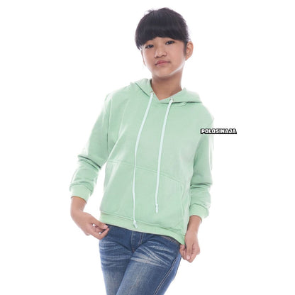 HOODIE JUMPER ANAK - MINT