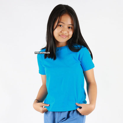 BASIC SWEATER ANAK - TURKISH BLUE