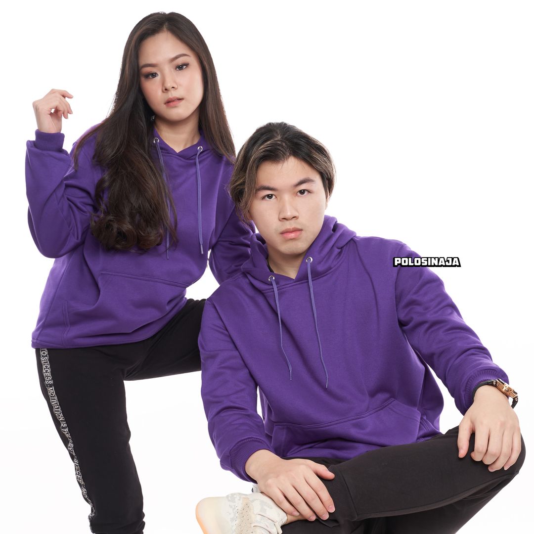 HOODIE JUMPER - PURPLE