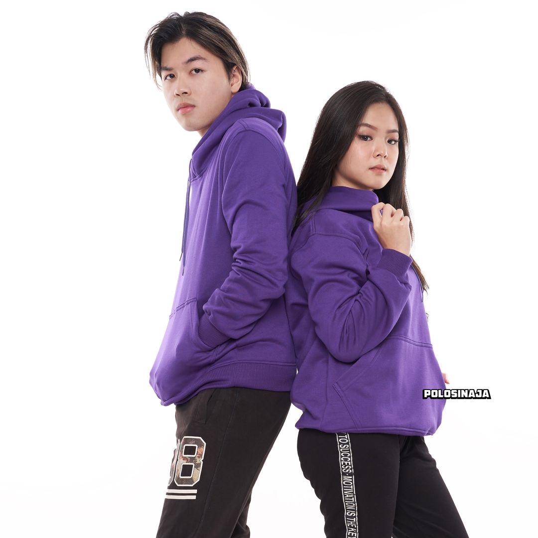 HOODIE JUMPER - PURPLE