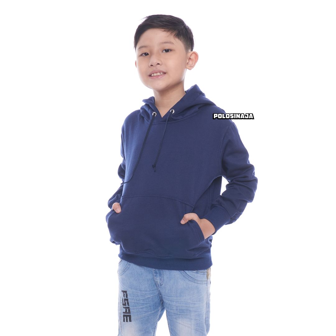 HOODIE JUMPER ANAK - NAVY