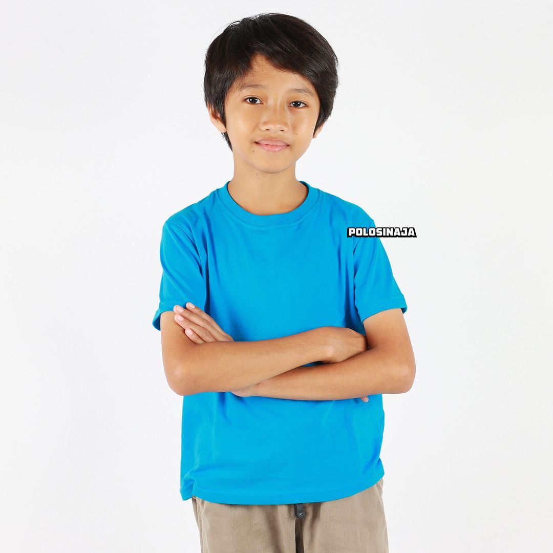 BASIC SWEATER ANAK - TURKISH BLUE