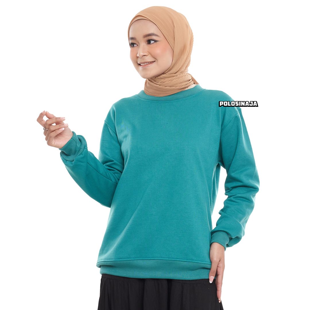 BASIC SWEATER - TEAL