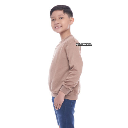 BASIC SWEATER ANAK - BEIGE