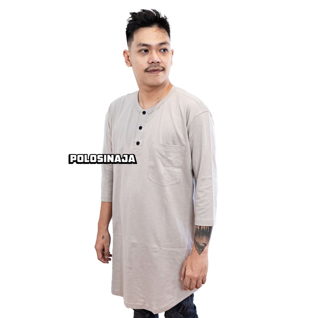 KAOS KOKO KURTA - COKLAT MUDA