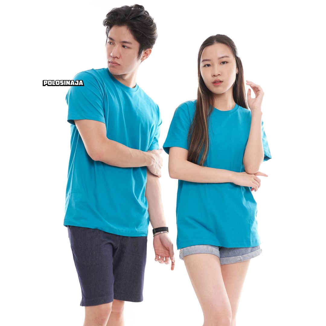 KAOS POLOS - BIRU TOSCA