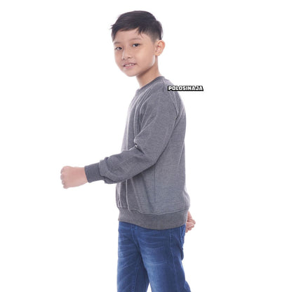 BASIC SWEATER ANAK - ABU MISTY TUA