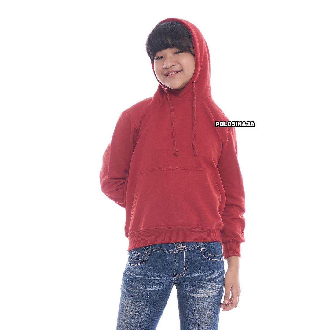 HOODIE JUMPER ANAK - MAROON