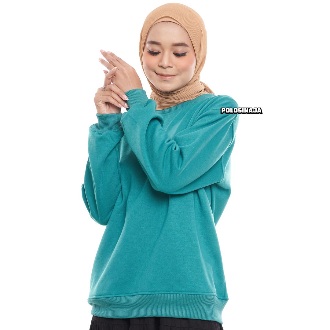 BASIC SWEATER - TEAL