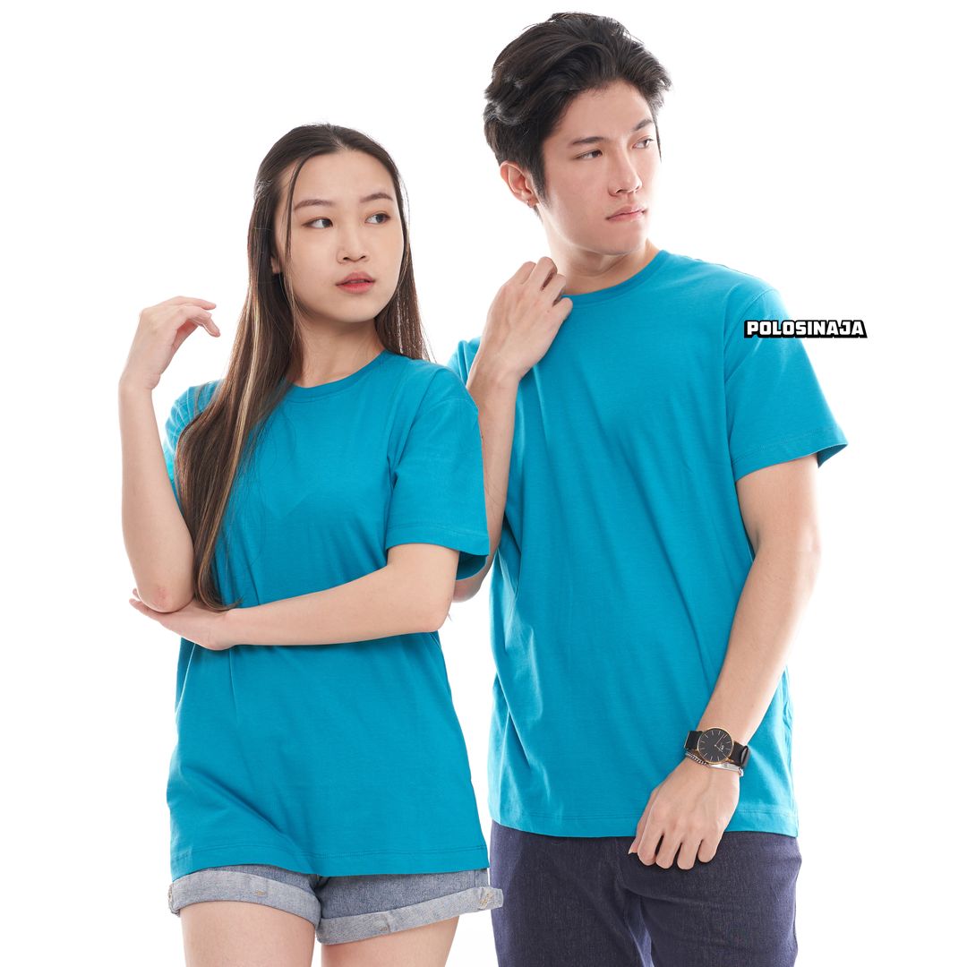 KAOS POLOS - BIRU TOSCA