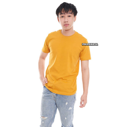 KAOS POLOS - MUSTARD