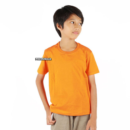 KAOS POLOS ANAK - ORANGE