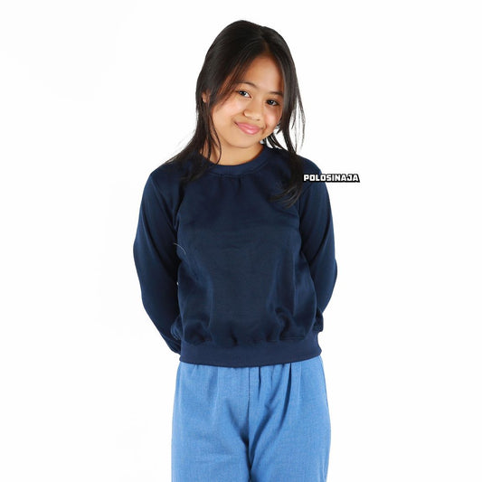 BASIC SWEATER ANAK - NAVY