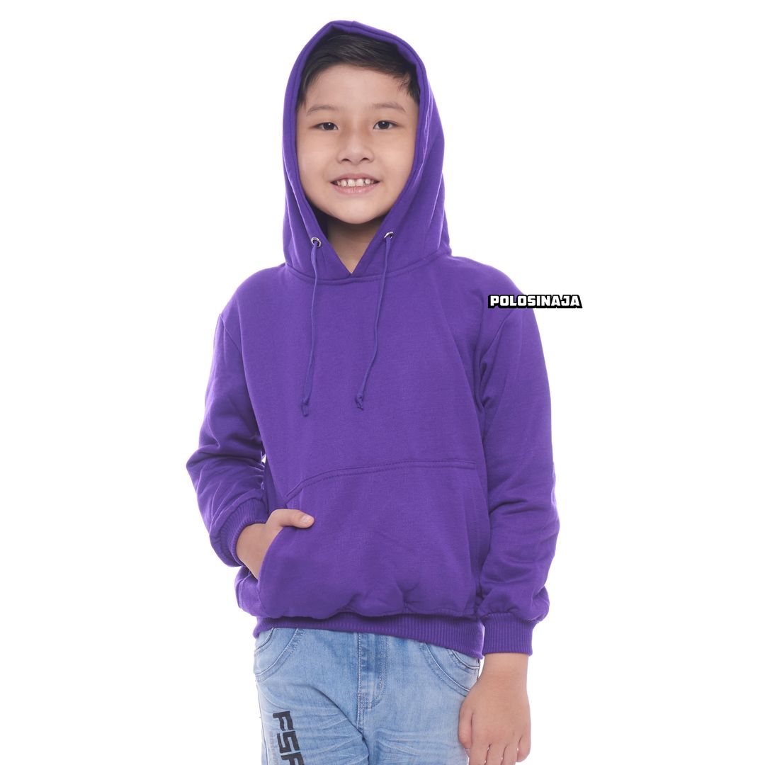 HOODIE JUMPER ANAK - PURPLE