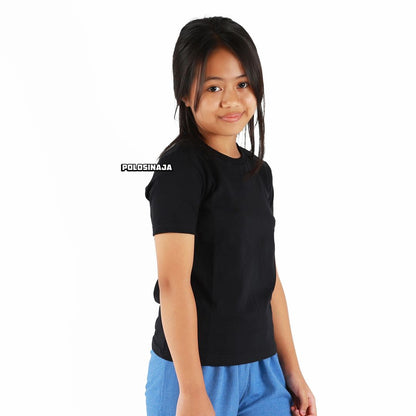 KAOS POLOS ANAK - BLACK