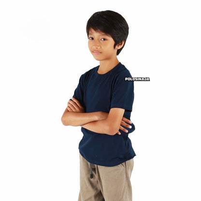 KAOS POLOS ANAK - NAVY