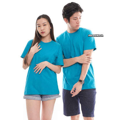 KAOS POLOS - BIRU TOSCA