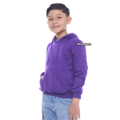 HOODIE JUMPER ANAK - PURPLE