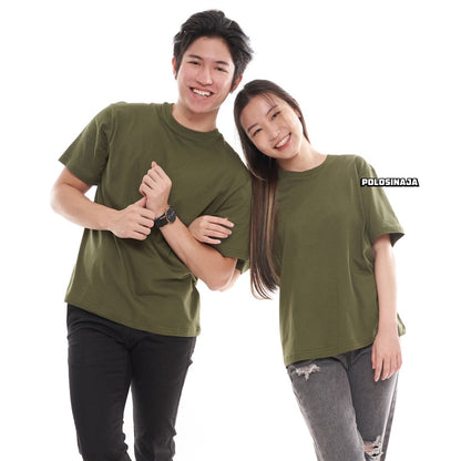 KAOS POLOS - HIJAU ARMY