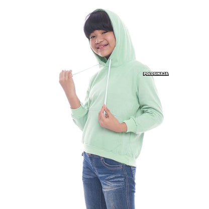 HOODIE JUMPER ANAK - MINT