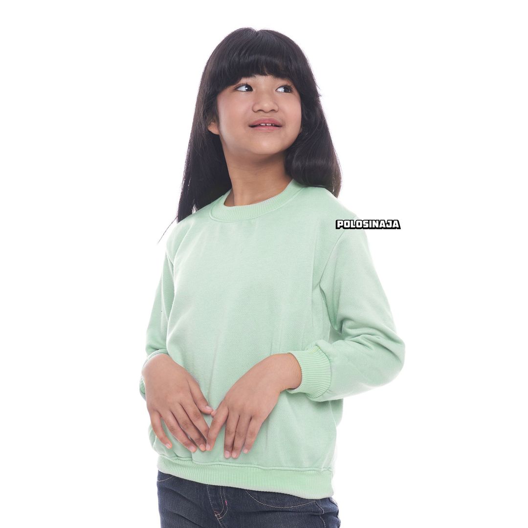 BASIC SWEATER ANAK - MINT