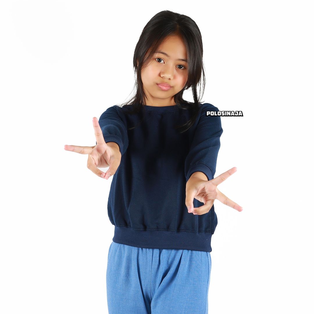 BASIC SWEATER ANAK - NAVY