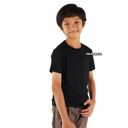 KAOS POLOS ANAK - BLACK