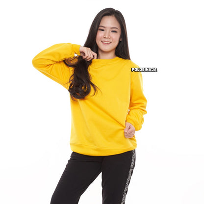 BASIC SWEATER - YELLOW