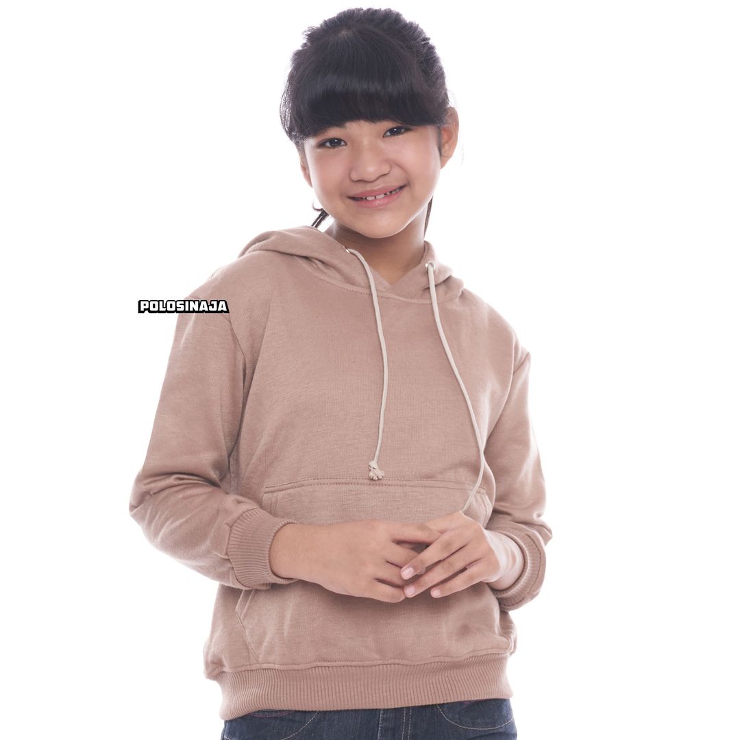 HOODIE JUMPER ANAK - BEIGE