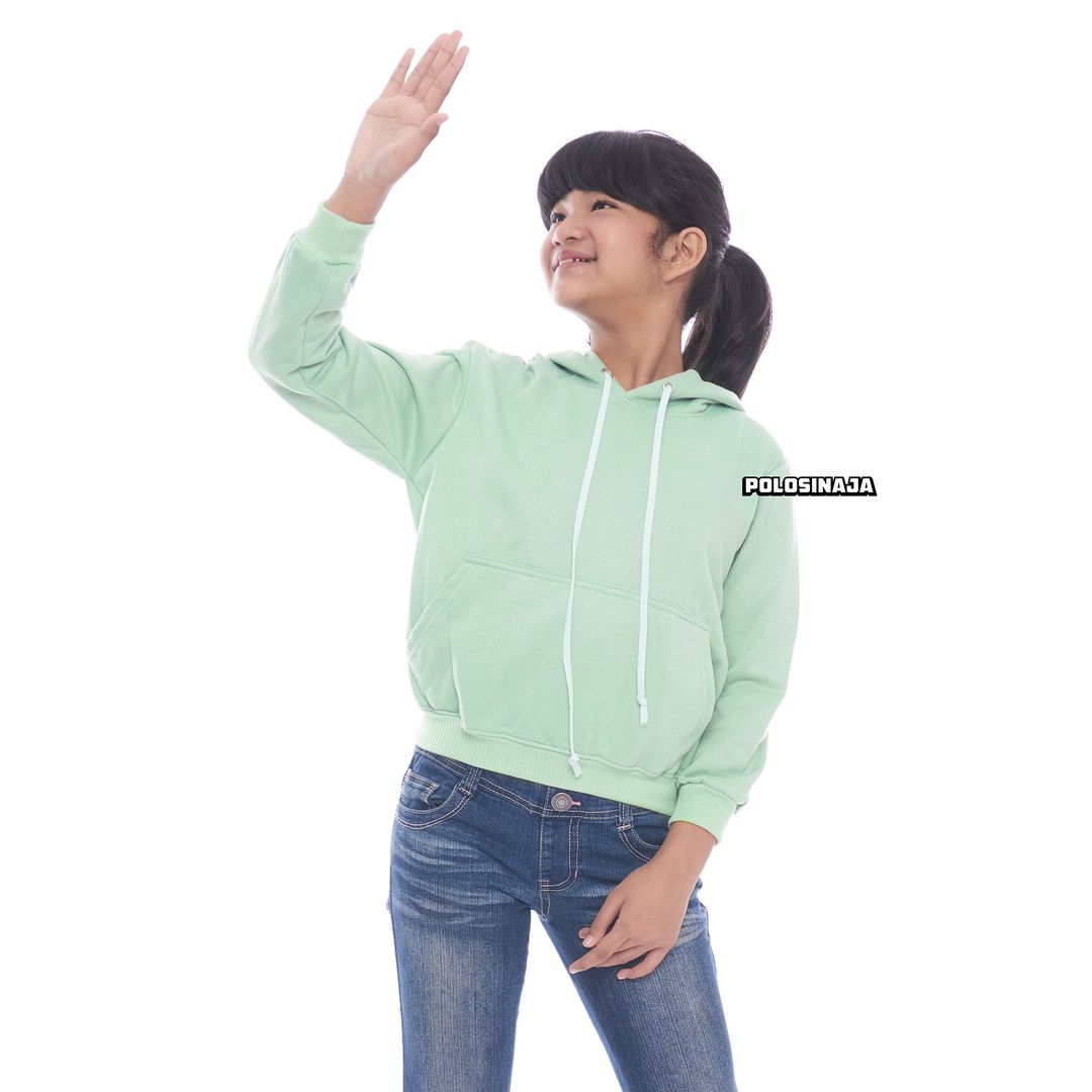 HOODIE JUMPER ANAK - MINT