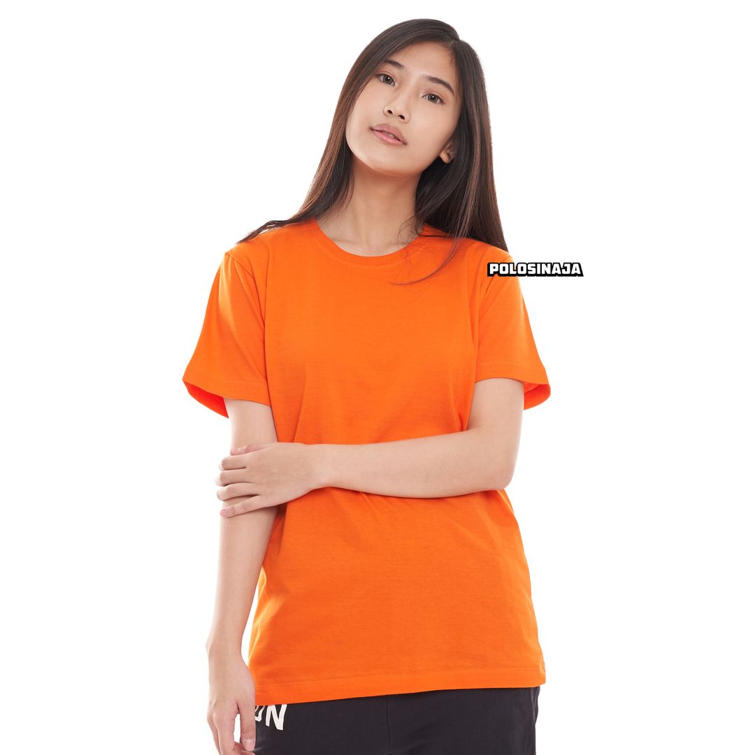 KAOS POLOS - ORANGE