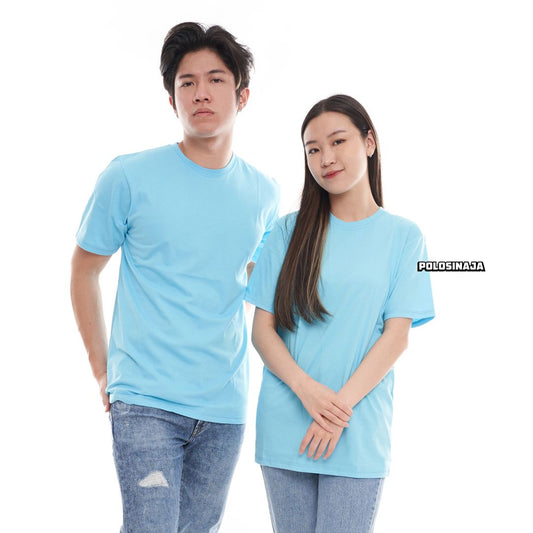 KAOS POLOS - BABY BLUE