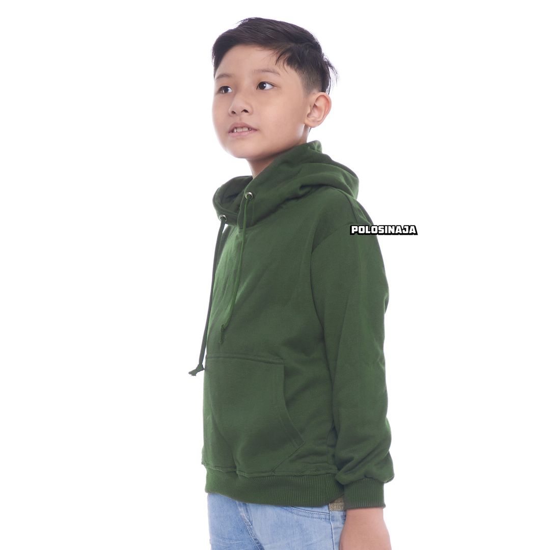 HOODIE JUMPER ANAK - HIJAU ARMY