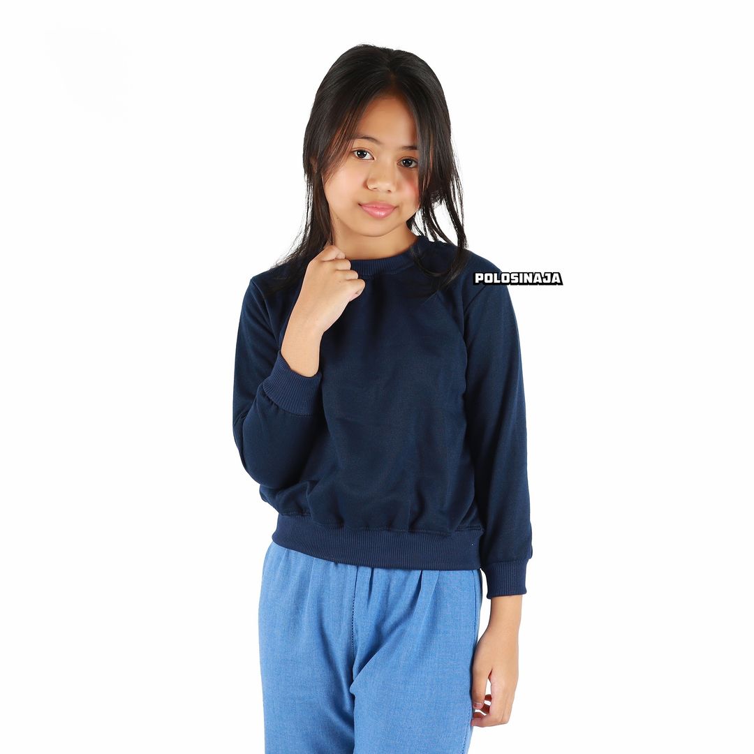 BASIC SWEATER ANAK - NAVY