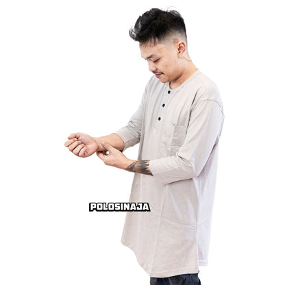 KAOS KOKO KURTA - COKLAT MUDA