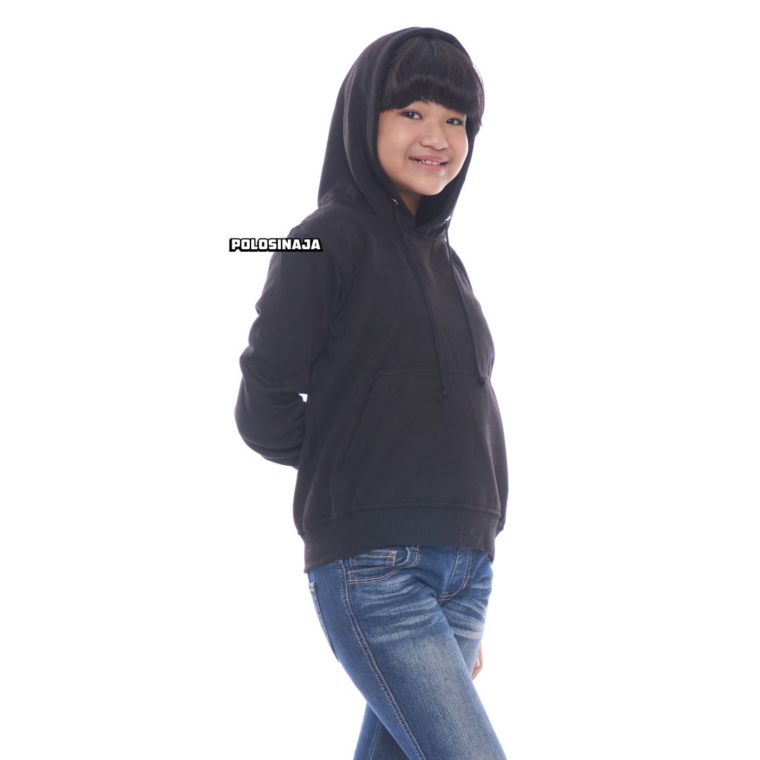 HOODIE JUMPER ANAK - BLACK