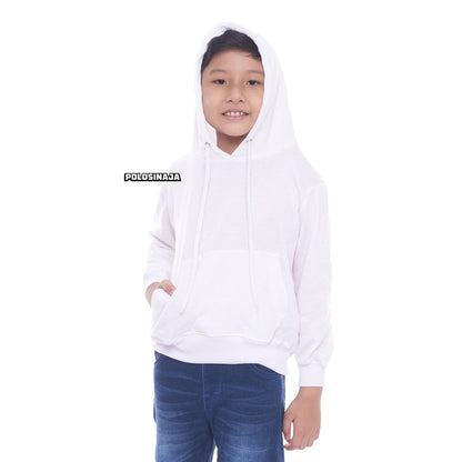 HOODIE JUMPER ANAK - WHITE