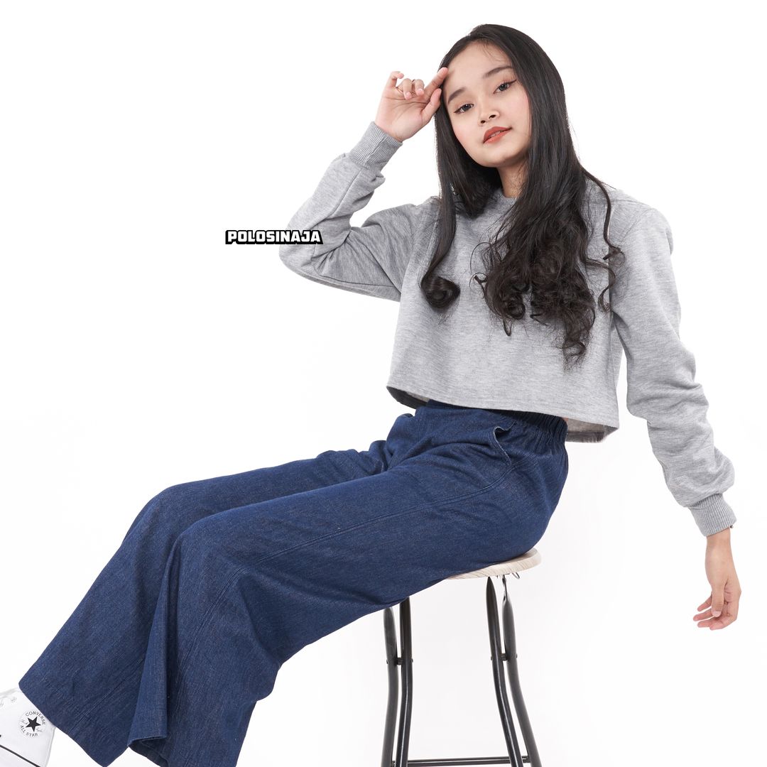 CROP SWEATER -ABU MISTY MUDA